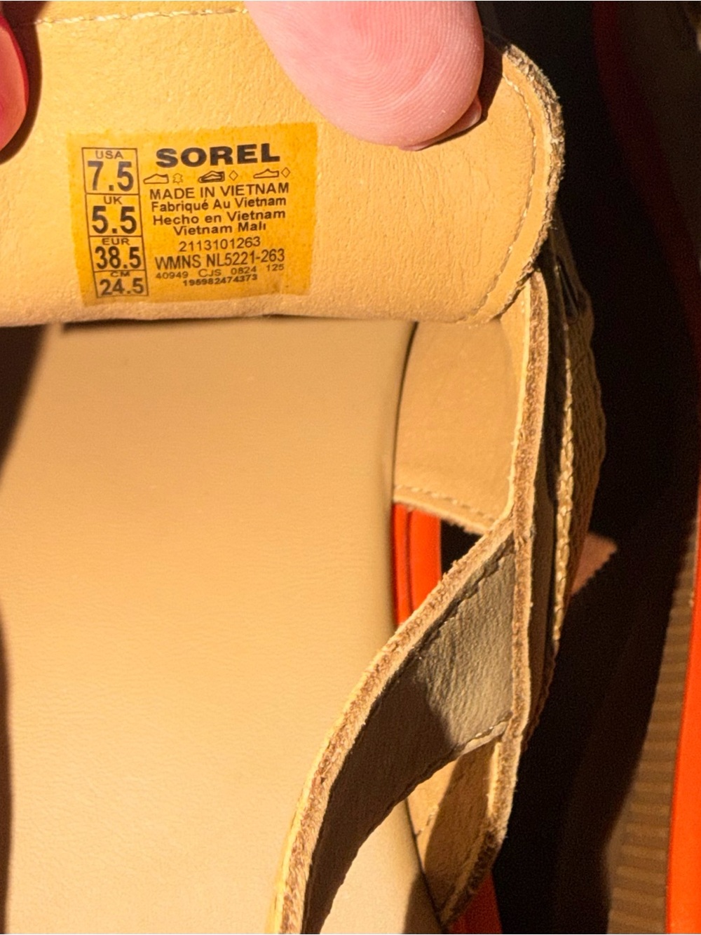 Sorel Rein CB Lace Platform sandals, NEW ($150)! - Picture 6 of 6